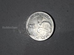 25 PAISE Coin 1998 Calcutta minted India - Image 2