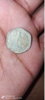 1968 Indian 3 Paise Coin