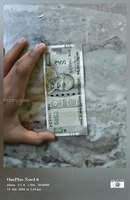 Indian 500 Rupees Banknote (New Series) with 786 serial number