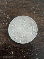 1907 British India One Rupee Silver Coin - King Edward VII - Image 2