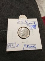 1971 D USA Roosevelt Dime Coin