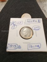 1973 D USA Roosevelt Dime - UNC