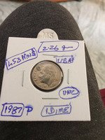 1987 P USA Roosevelt Dime UNC MS Coin