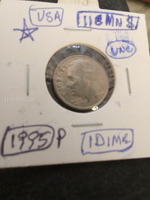 1995 P USA One Dime Coin - Roosevelt