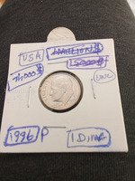 1996 P USA Roosevelt Dime - UNC Condition