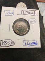 1997-D USA Roosevelt Dime Coin UNC