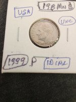 1999-P USA Roosevelt Dime - Uncirculated Condition