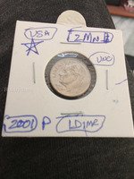 2001 P USA Roosevelt Dime UNC