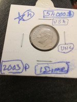 2003 P USA Roosevelt Dime Coin