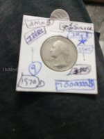 1970 90% Silver Washington Quarter Coin
