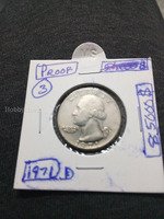 1971-D Washington Quarter Proof Coin