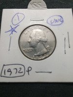 1972-S Washington Quarter Coin