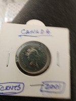 2001 Canada 5 Cents Proof Coin - Image 2