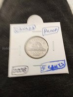 2008 Canada 5 Cents Proof Coin
