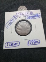 1982 Canada 1 Cent Coin