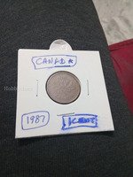 1987 Canada 1 Cent Coin