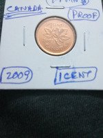 2009 Canada 1 Cent Proof Coin