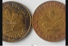Two German 10 Pfennig Coins from 1949 and 1981 - Image 2