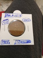 1989 Malaysia 1 Dollar Coin