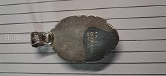 White Buffalo Turquoise Robert Shakey Pendent - Image 2
