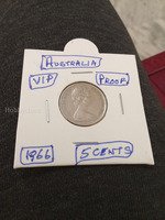 1966 Australia 5 Cents VIP Proof Coin