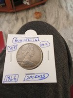 1966 Australia 20 Cents Coin UNC