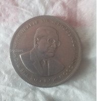 1992 Mauritius 5 Rupees Coin