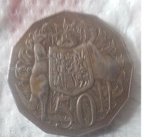 Australian 50 Cent Coin Featuring Queen Elizabeth II - Image 2
