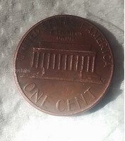 1984 US Lincoln Penny One Cent Coin - Image 2
