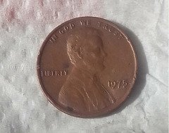 1975 US Lincoln One Cent Penny
