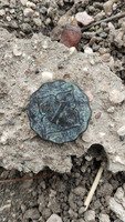 Vintage British King George V Scalloped Coin