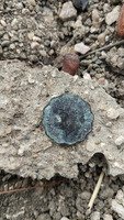 Vintage British King George V Scalloped Coin - Image 2