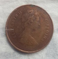 1991 Canada 1 Cent Coin - Queen Elizabeth II - Image 2