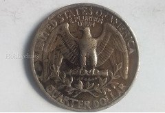 1977 US Washington Quarter Dollar Coin - Image 2