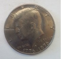1976 United States Bicentennial Kennedy Half Dollar Coin