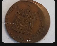 1970 South African Half Penny Coin