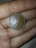1939 One Quarter Anna Coin from India - King George VI