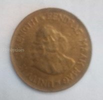 1964 South African 1 Cent Coin
