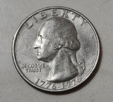 1976 US Bicentennial Quarter Dollar Coin