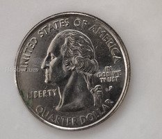 2000 Massachusetts State Quarter Dollar Coin