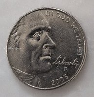 2005 United States Buffalo Nickel - Five Cents Coin