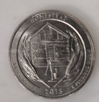 2015 Nebraska State Quarter Dollar Coin - Image 2