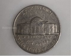 1938 US Jefferson Nickel Coin - Image 2