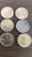 All 5 Rs Commerative Coins.