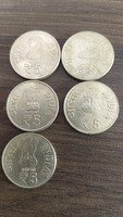 All 5 Rs Commerative Coins. - Image 2