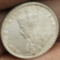 1939 British India Half Rupee Coin - Image 2