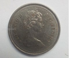 1973 Canadian 25 Cents Coin - Mounted Police
