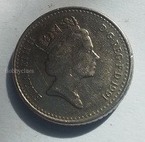 1991 Canadian 5 Cent Coin Featuring Queen Elizabeth II