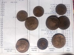 Collection of Vintage Coins from Various Countries - Image 2