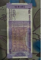 Indian 100 Rupees Banknote - 2021 Series with fancy number 400400 - Image 2